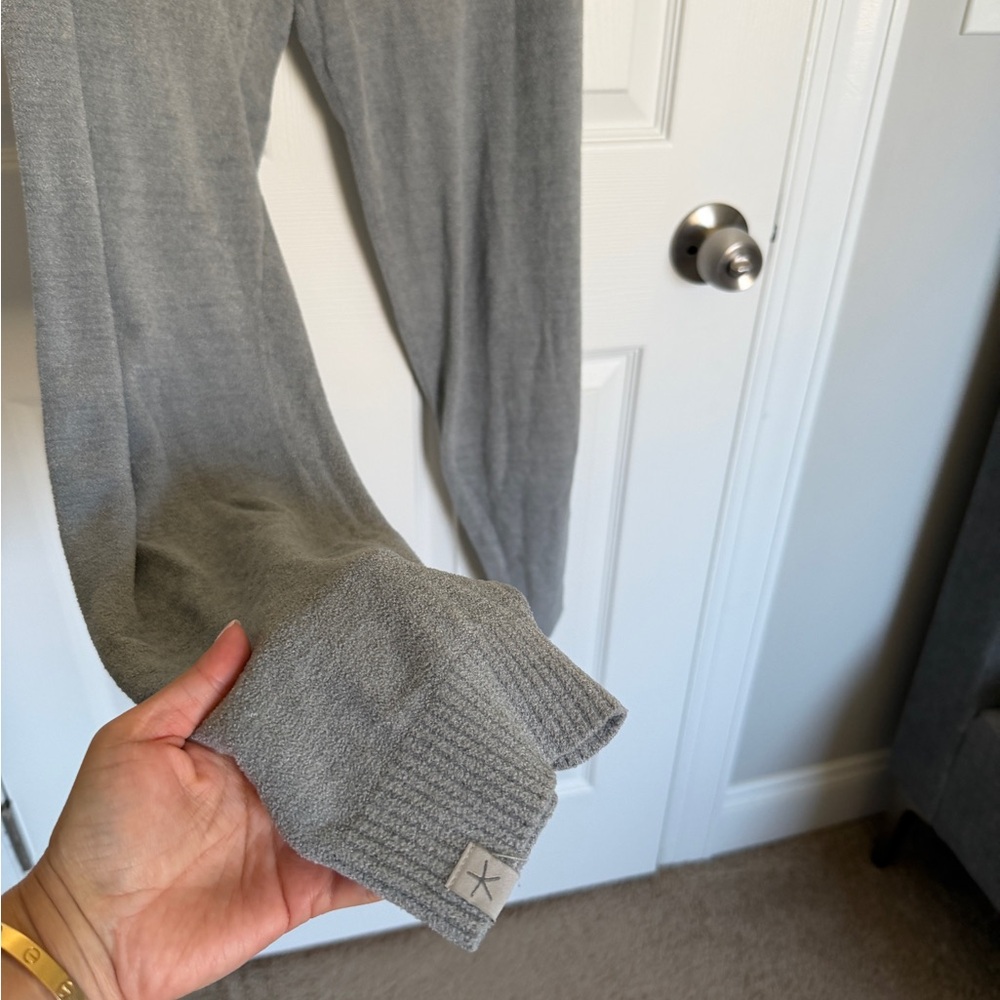 Barefoot Dreams Gray Cozy Knit Lounge Pants - Picture 2 of 4